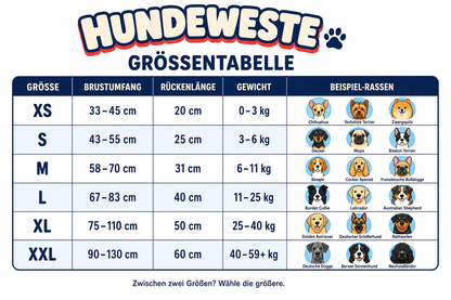 Schwimmweste für Hunde